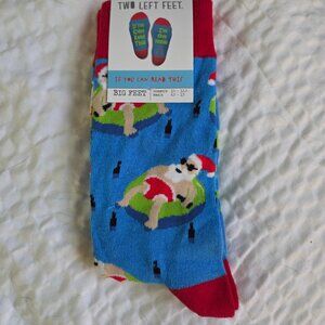 Santa vacation socks